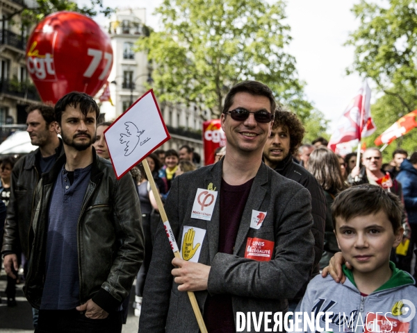 1er MAI 2017 - Manifestation anti Le Pen