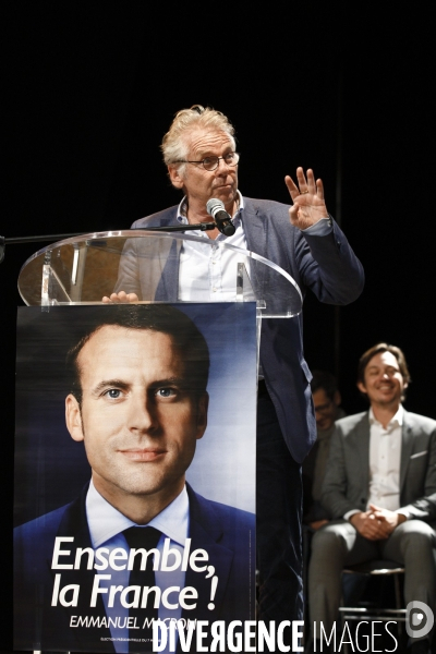 Meeting de soutien à Emmanuel Macron Paris 75012