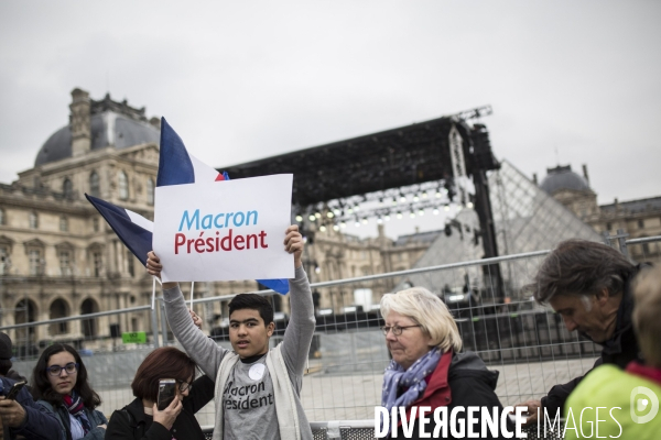 Avant soirée - 2ème tour présidentielle 2017 : Soirée électorale d Emmanuel Macron