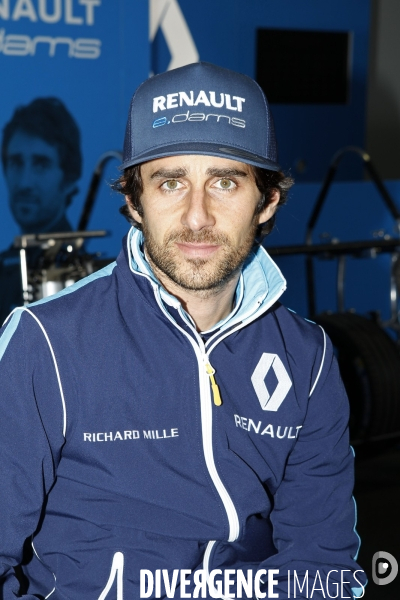 Nicolas Prost. Formule E Paris 2017.