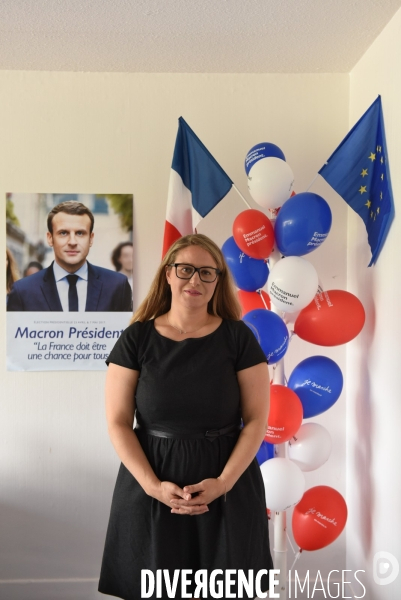 Nadia Hai. Candidate En Marche pour les élections législatives dans les Yvelines