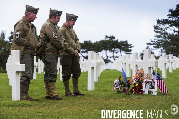 Célébrations du 73ème anniversaire du Débarquement allié en Normandie.