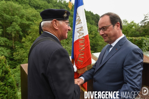 François Hollande en Corrèze