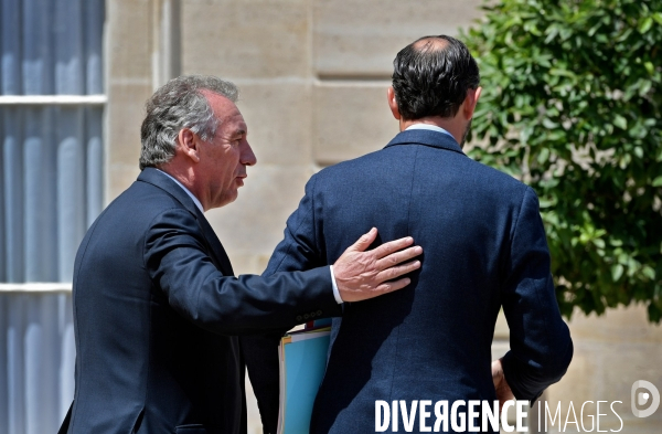 François Bayrou avec Edouard Philippe