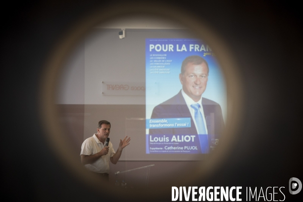 Louis Aliot en Campagne Législative