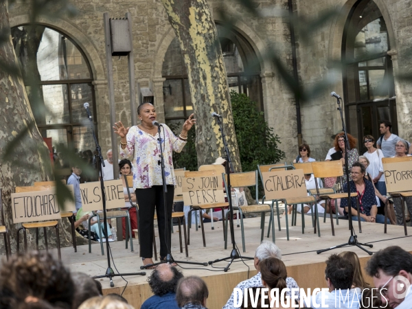 Festival d Avignon 2017 - On aura tout de Christiane Taubira et Anne-Laure Liegeois
