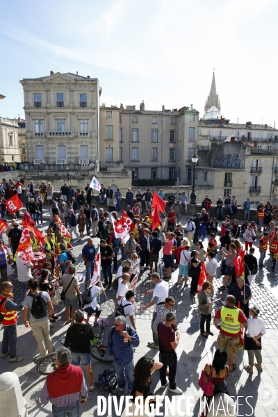 Montpellier contre la reforme du code du travail