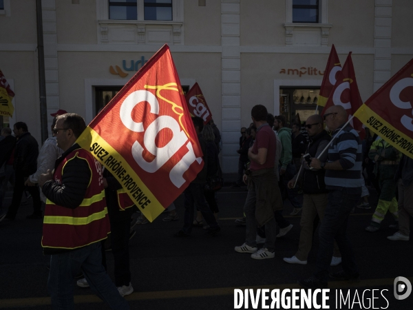 CGT rally in Avignon