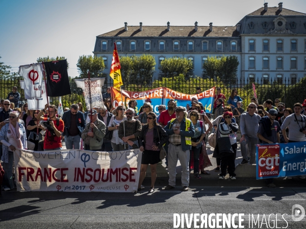 CGT rally in Avignon