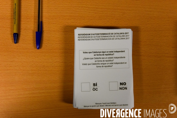 Référendum pour l indépendance de la Catalogne.