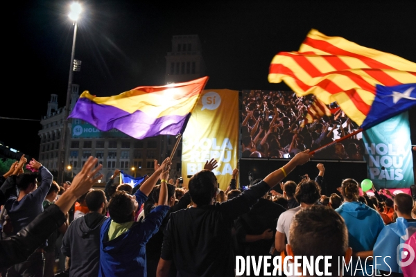Indépendance de la Catalogne. Résultats du Référendum.
