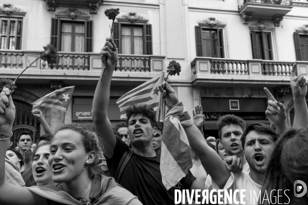 Barcelone. Manifestations et grève générale pour l indépendance de la Catalogne