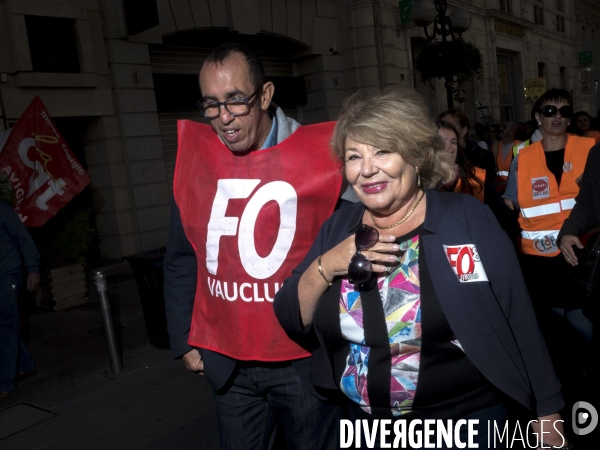 French union protest
