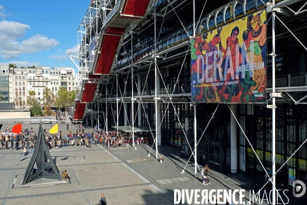 Paris.Le centre Pompidou