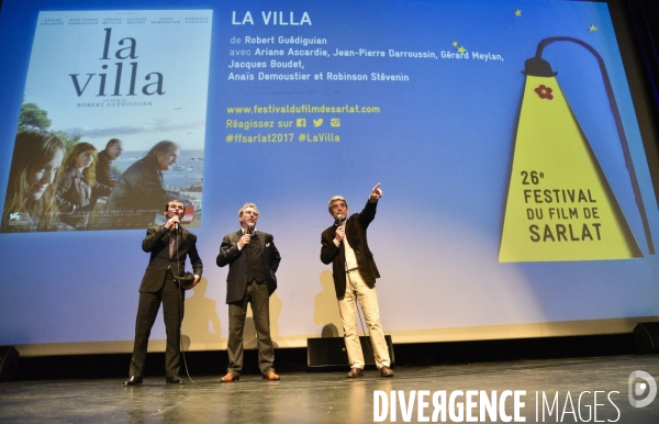 Le film LA VILLA de Robert Guediguian, avec Robinson Stévenin au festival du film de Sarlat