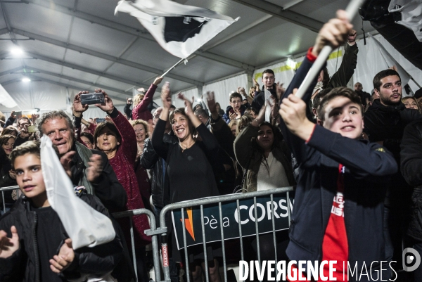 Victoire des nationalistes de  Pé a Corsica 