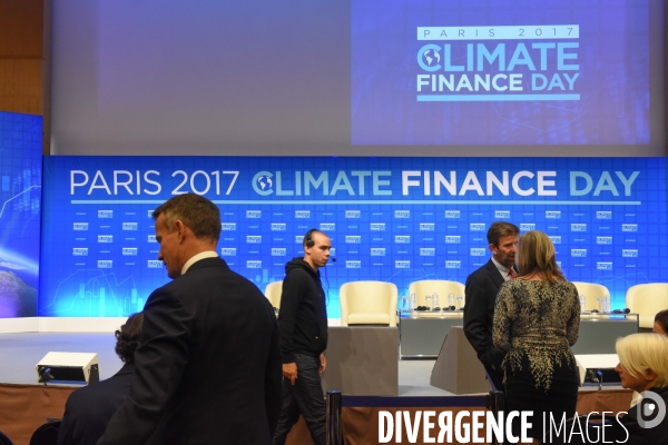 Climate finance day au ministère de l économie