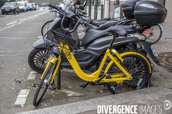 Vélos de location à Paris