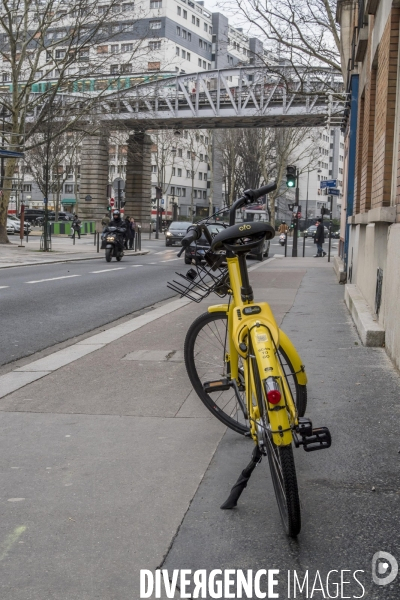 Vélos de location à Paris