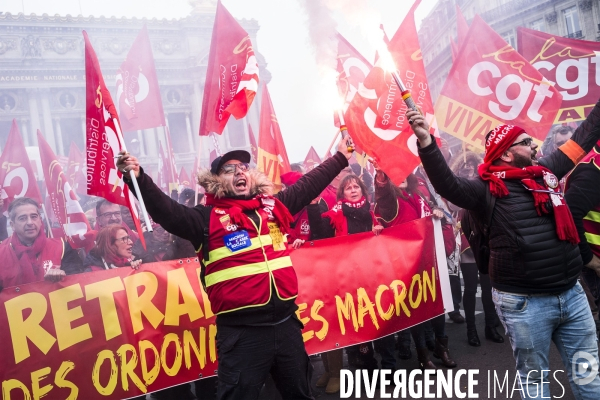 Rassemblement contre les ordonnances Macron