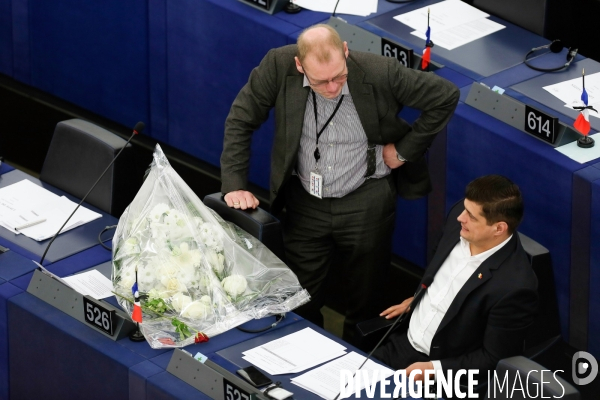 Hommage à Edouard Ferrand au Parlement européen de Strasbourg