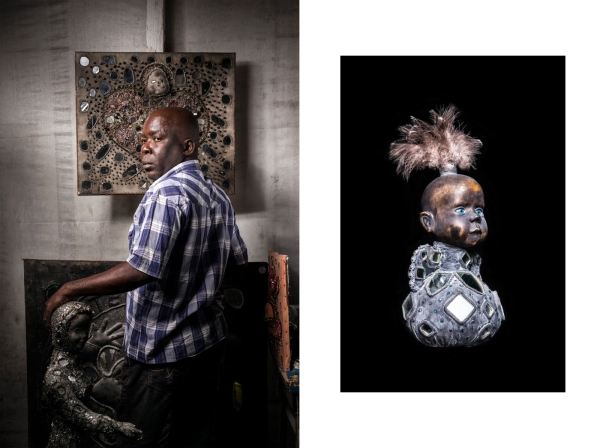 Portraits d artistes haitiens inspires par le vaudou.