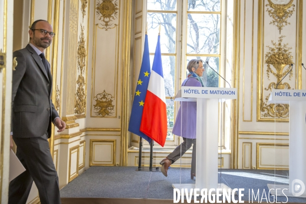Edouard Philippe et Elisabeth Borne annoncent les mesures pour la réforme de la SNCF