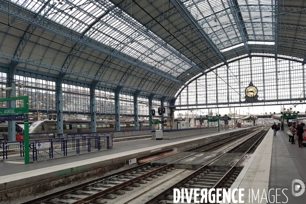 Gare Saint Lazare. TER.