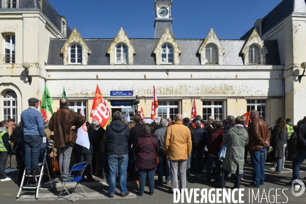 Grève SNCF. Déplacement unitaire de la gauche