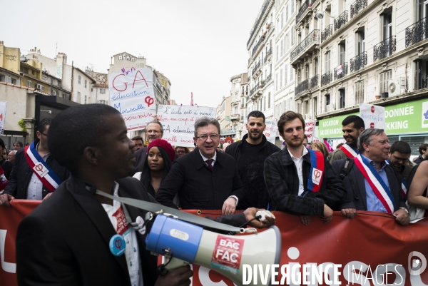 Manifestation  Stop Macron 