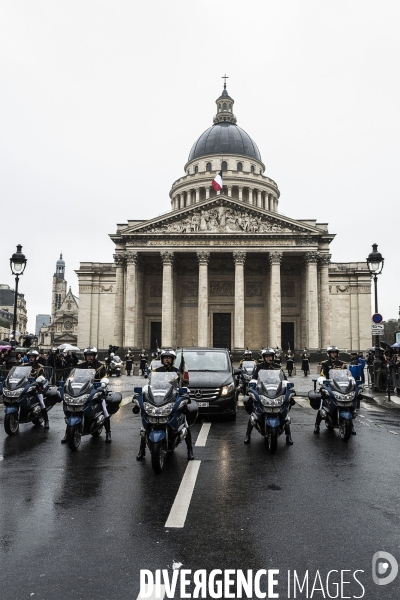 Panthéon : Hommage à Arnaud Beltrame