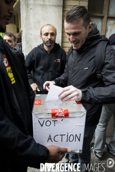 Journée sans cheminot à la SNCF et (votation) vote-Action