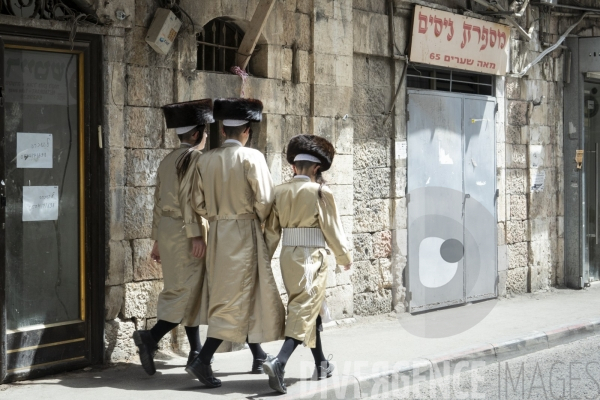 Quartier ultra-orthodox Méa Shéarim à Jérusalem