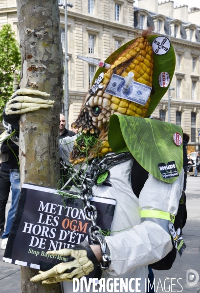 Marche contre Monsanto & CO, pour l agroécologie et la sauvegarde des abeilles.