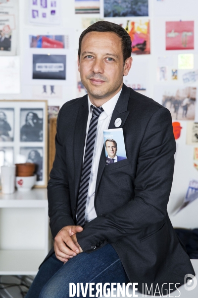 Adrien TAQUET, publicitaire, homme politique, soutien d Emmanuel MACRON, inventeur du slogan  En Marche .