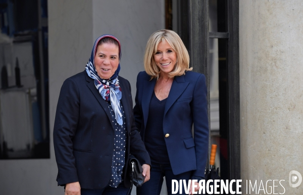 Brigitte Macron et Latifa Ibn Ziaten