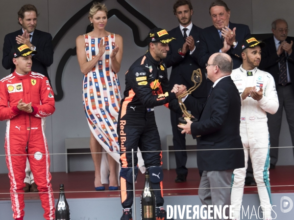 Monaco F1 Grand Prix - Podium