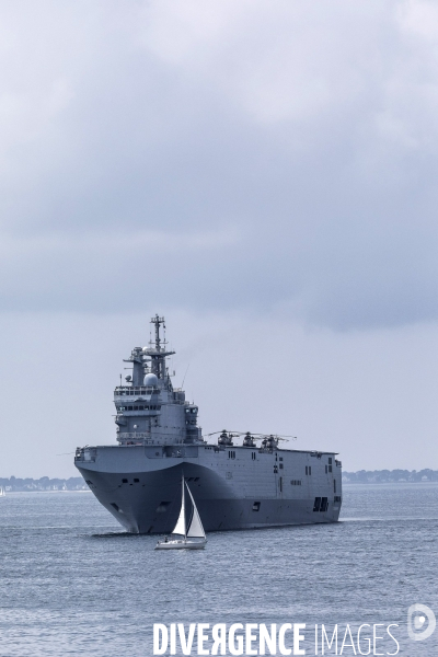 Catamaran 2018 , entrainement interarmées franco-britannique.