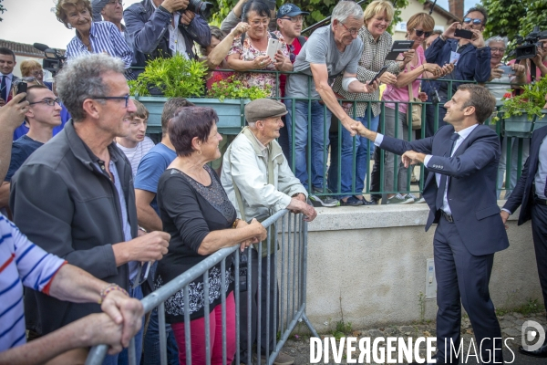 Emmanuel Macron en Vendée, hommage à Clemenceau