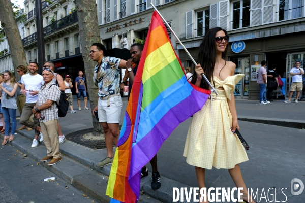 Gay Pride de Paris 2018. Gay Pride parade in Paris,