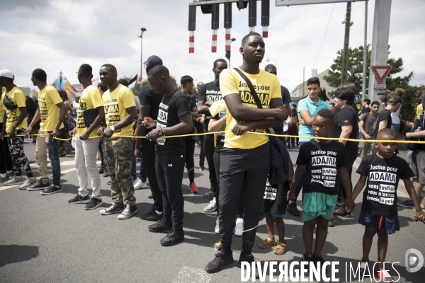 Marche blanche pour réclamer « justice pour Adama Traoré  