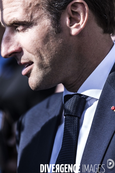 Emmanuel Macron en Vendée