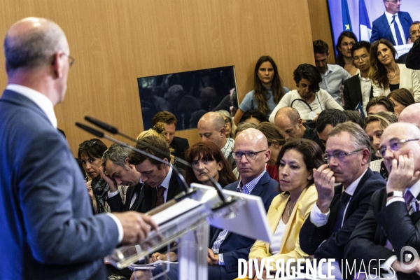 Conférence de presse de Jean-Michel Blanquer