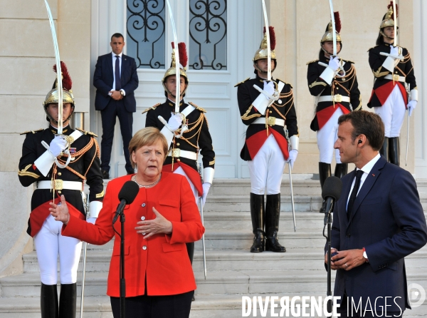 Macron Merkel à Marseille
