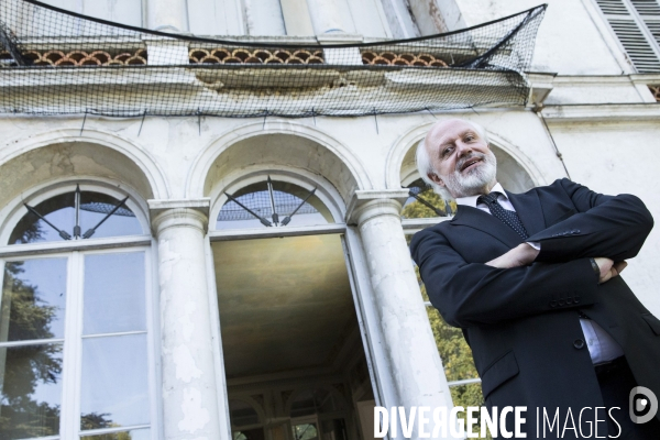 Emmanuel MACRON visite la villa Viardot à Bougival à l occasion des journées européennes du patrimoine