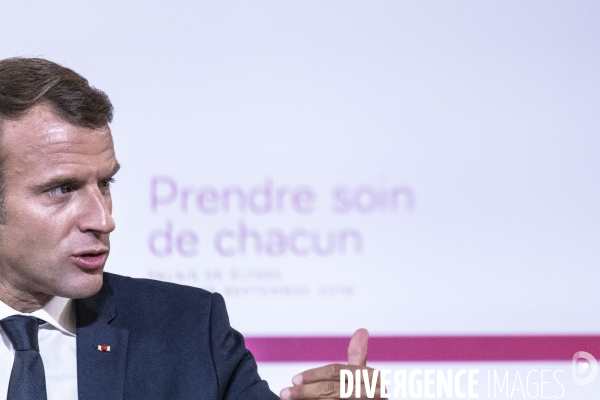 Emmanuel Macron, transformation du système de Santé.