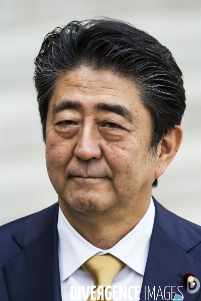 Visite du premier ministre du Japon Shinzo ABE.