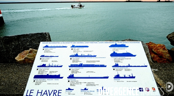 Illustration octobre 2018. Le port du Havre