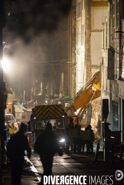 Rue d Aubagne à Marseille, les fouilles continuent