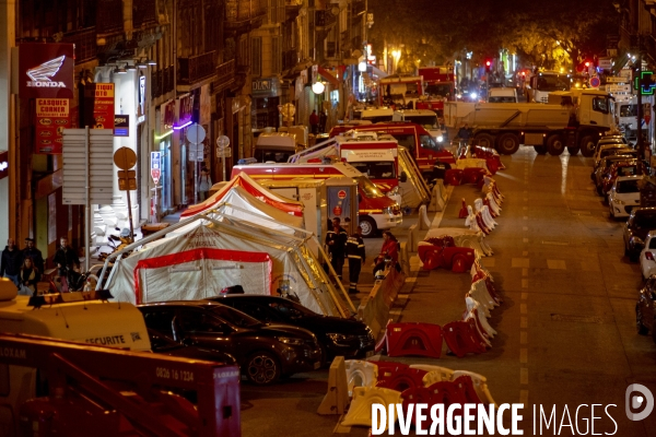 Rue d Aubagne à Marseille, les fouilles continuent